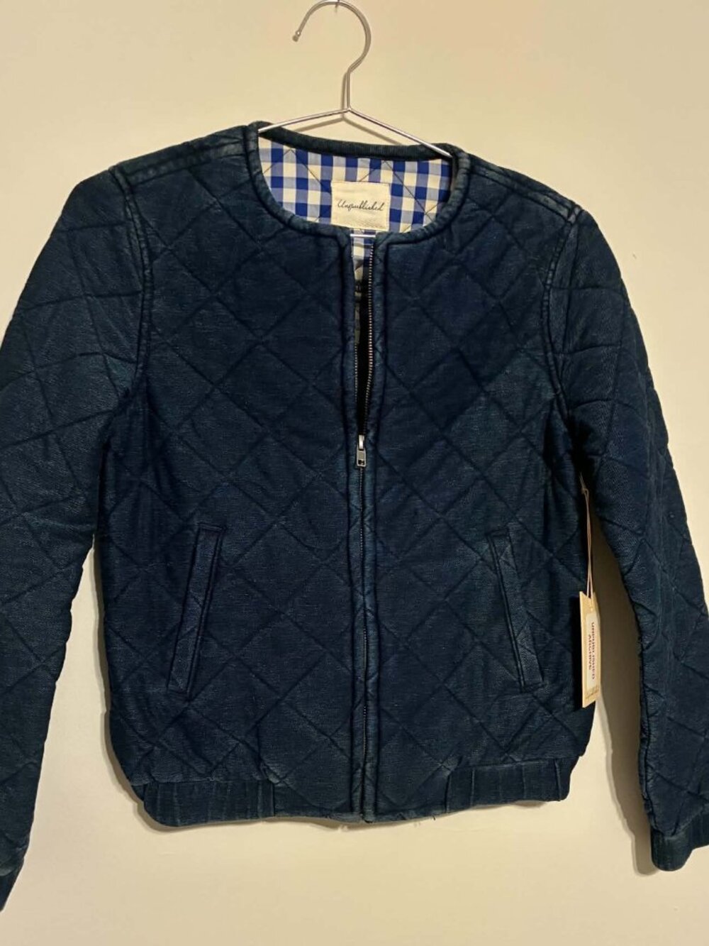 Anthropologie Unpublished 'Eva' Quilted Jacket Women's Small NWT 70% off Retail
